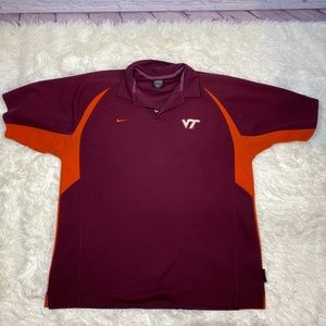 Virginia Tech collard shirt